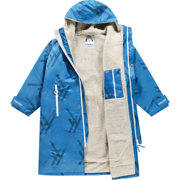 2026 Wallien Womens Changing Robe 107003001 - Blue Logo Print